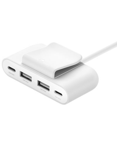 Зарядно устройство Belkin - USB Power Extender, 4 порта, USB-C, бяло - 3