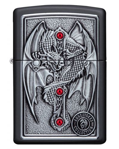 Запалка Zippo - Anne Stokes, Gothic Guardian Emblem - 1
