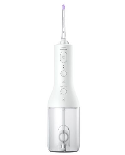 Зъбен душ Philips Sonicare - Power Flosser HX3826/31, 3 степени, 250 ml, бял - 1