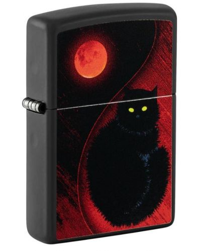 Запалка Zippo - Black Cat Design - 1