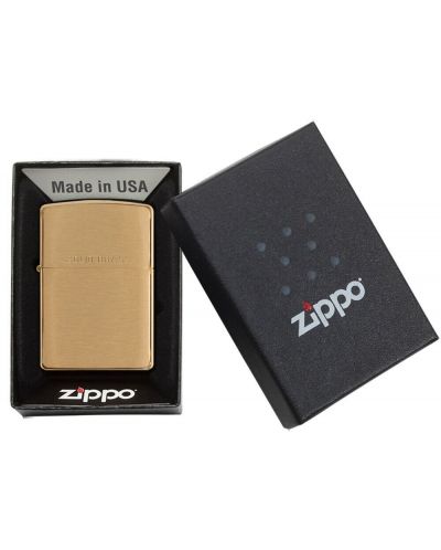 Запалка Zippo - матиран месинг - 2