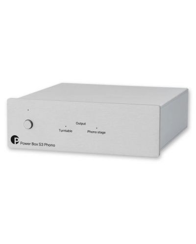 Захранване Pro-Ject - Power Box S3 Phono, сребристо - 1