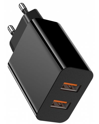 Зарядно устройство Xmart - 13932, USB-A, QC3.0, 18W, черно - 1