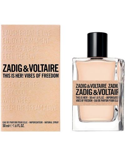 Zadig & Voltaire Парфюмна вода This Is Her! Vibes of Freedom, 50 ml - 1