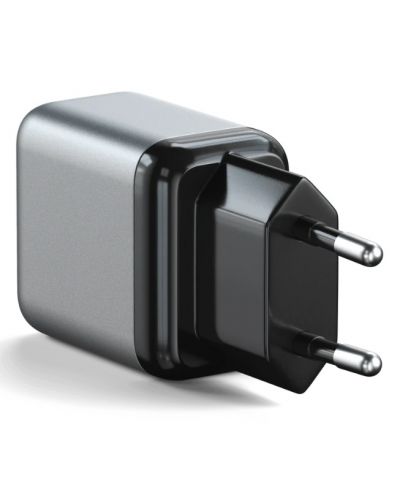 Зарядно устройство Satechi - Wall Charger, USB-C, 30W, сиво - 3