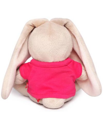 Плюшена играчка Budi Basa - Зайка Ми, бебе, с тениска, 15 cm - 3