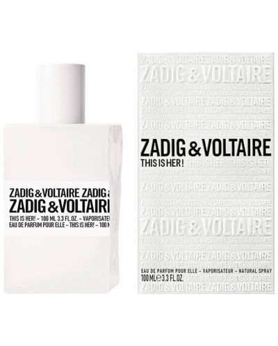 Zadig & Voltaire Парфюмна вода This Is Her!, 100 ml - 1