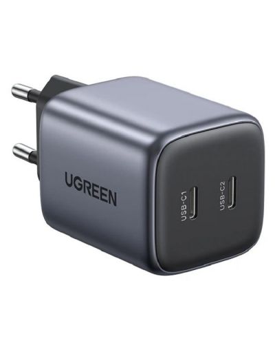 Зарядно устройство Ugreen - Nexode, USB-C, 45W, сиво - 1