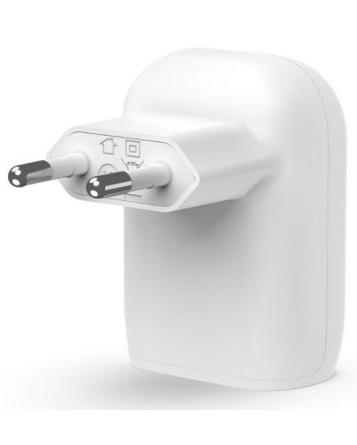 Зарядно устройство Belkin - Boostcharger, USB-C, 30W, бяло - 2