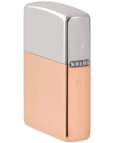 Запалка Zippo Bimetal Case - Sterling Silver Lid - 5