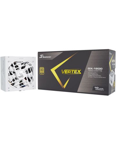 Захранване Seasonic -  VERTEX GX-1200 White, 1200W - 8