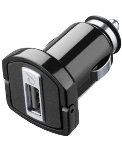 Зарядно за кола Cellularline - 629, USB, черно
