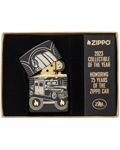 Колекционерска запалка Zippo Armor - 75th Anniversary Car - 3