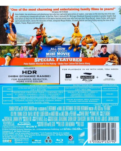 Зайчето Питър (4K UHD Blu-ray) - 3