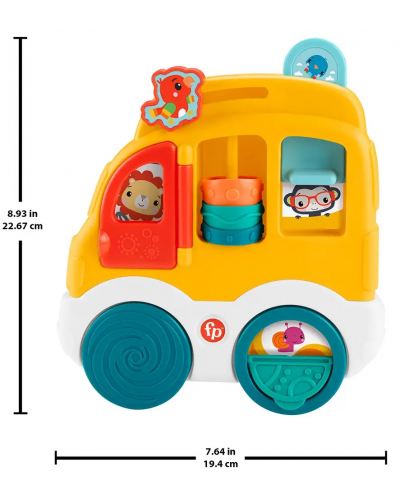 Занимателна играчка Fisher Price - Кола - 4