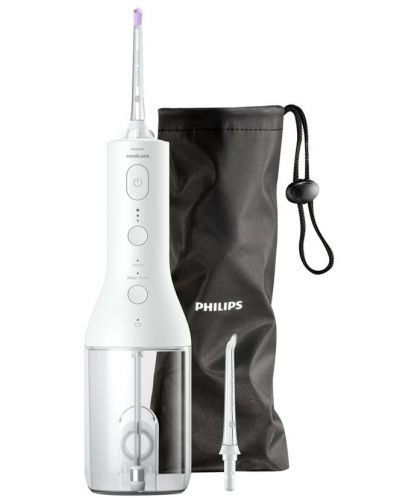 Зъбен душ Philips Sonicare - Power Flosser HX3826/31, 3 степени, 250 ml, бял - 3