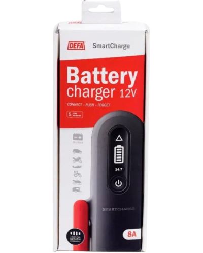 Зарядно и поддържащо устройство Defa - SmartCharge, 8A, 12V, 230V   - 2