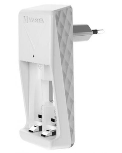 Зарядно за батерии VARTA - Mini Charger, 2x AA/AAA, бяло - 2