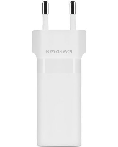Зарядно устройство ttec - SmartCharger Trio, GaN, USB-A/C, 65W, бяло - 3