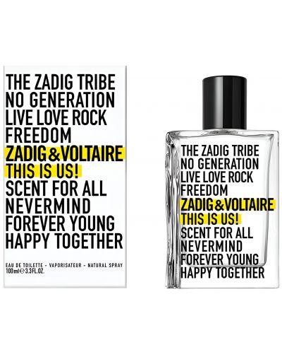 Zadig & Voltaire Тоалетна вода This Is Us!, 100 ml - 1