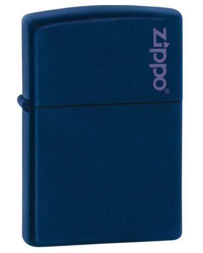 Запалка Zippo - тъмносиня, матирана - 1
