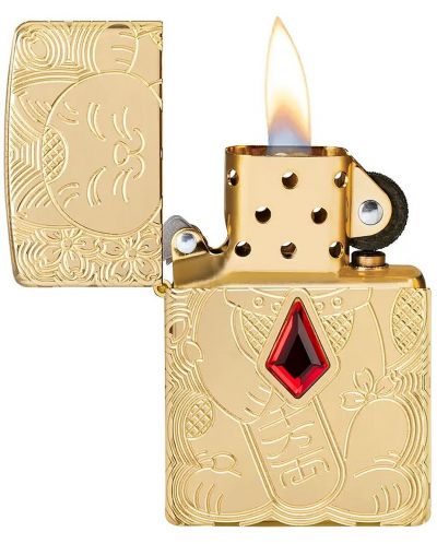 Запалка Zippo Armor - Lucky Cat Design - 4