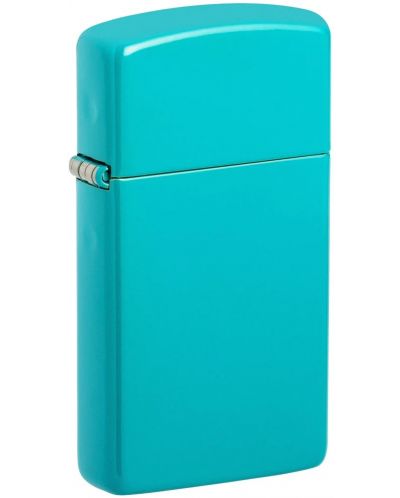 Запалка Zippo Slim - Flat Turquoise - 1