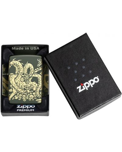 Запалка Zippo - Green Dragon Design - 4