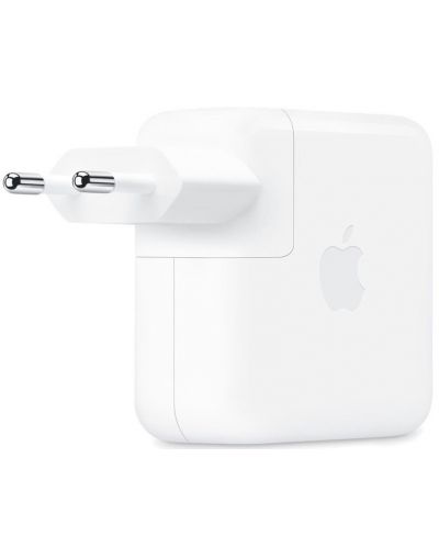 Зарядно устройство Apple - Power Adapter, USB-C, 70W, бяло - 1