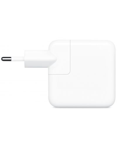 Зарядно устройство Apple - Dual Power Adapter, USB-C, 35W, бяло - 2