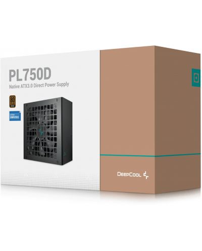 Захранване DeepCool - PL750-D, 750W Bronze, ATX 3.0 - 10