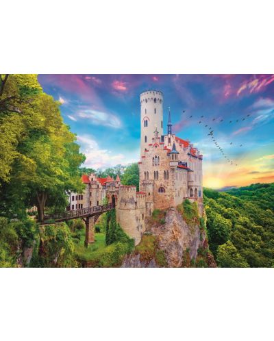 Пъзел Trefl от 1000 части - Замъкът Лихтенщайн, Германия - 1