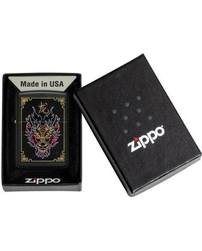 Запалка Zippo - Neon Dragon Design - 3