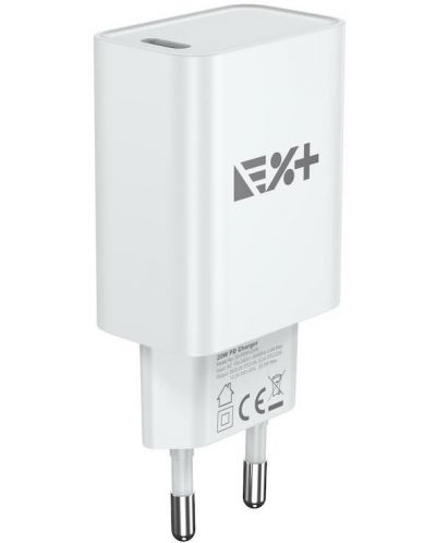 Зарядно устройство Next One - PD, USB-C, 20W, бяло - 2