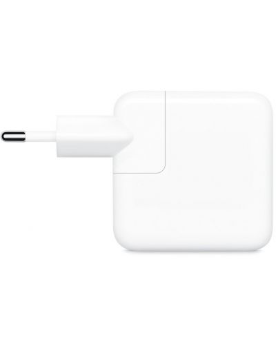 Зарядно устройство Apple - Dual Port Power Adapter, USB-C, 35W, бяло - 3