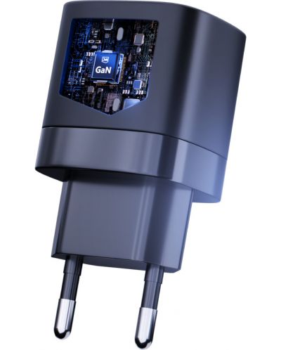 Зарядно устройство 3mk - Hyper GaN Charger, 33W, черно - 2