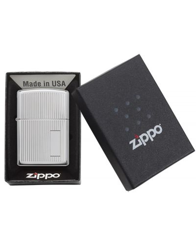 Запалка Zippo - за персонализиране, хромирана - 3