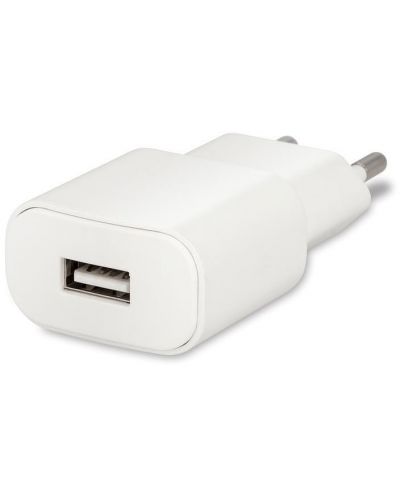 Зарядно устройство Forever - 8574, USB-А, 2А, бяло - 3