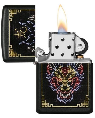 Запалка Zippo - Neon Dragon Design - 2