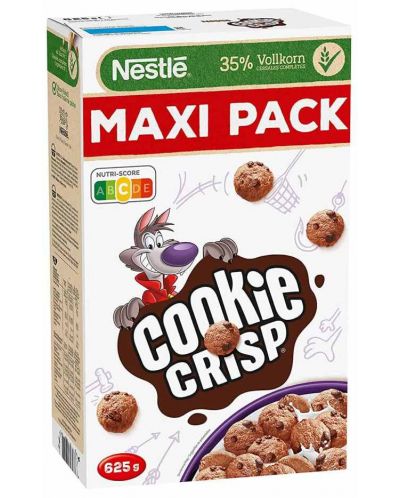Зърнена закуска Nestle - Cookie Crisp Cereal, 625 g - 1