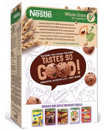 Зърнена закуска Nestle - Cookie Crisp, 375 g - 4