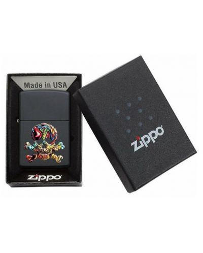 Запалка Zippo - 3D Skull Design - 3