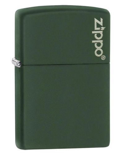 Запалка Zippo - Green Matte, зелена - 1