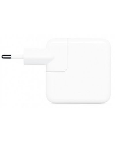 Зарядно устройство Apple - MY1W2ZM/A, USB-C, 30W, бяло - 1