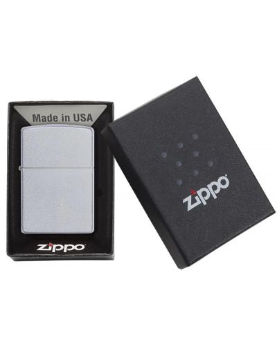 Запалка Zippo - Satin Chrome, за персонализиране - 6