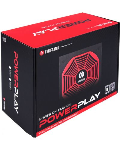 Захранване Chieftec - PowerPlay Platinum GPU-850FC, 850W - 5