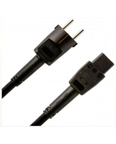 Захранващ кабел QED - XT3, 2 m, черен - 2