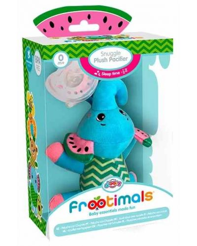 Залъгалка с мека играчка Frootimals - Слонче - 2