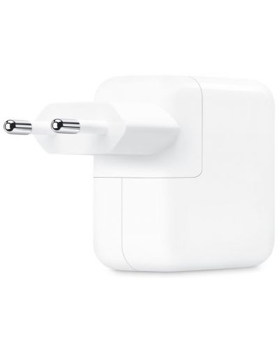 Зарядно устройство Apple - Dual Port Power Adapter, USB-C, 35W, бяло - 1