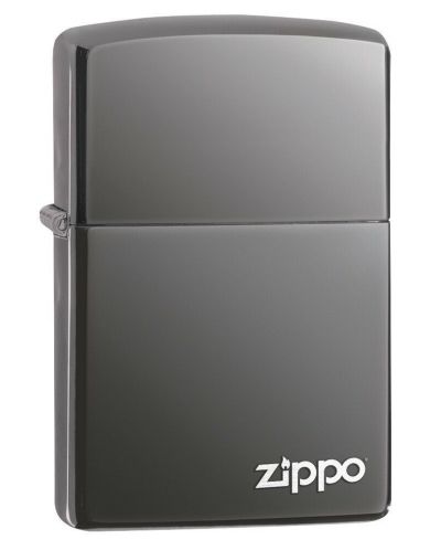 Запалка Zippo - Black Ice, лазерно гравирана - 1